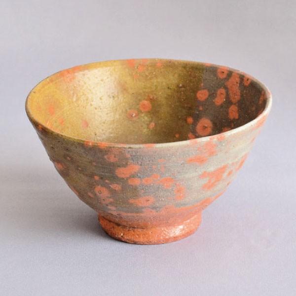 茶碗 茶道具 那波鳳翔 作 播州相生焼 伊羅保茶碗 : 茶道具専門店 (有