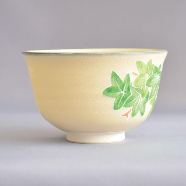 茶碗 茶道具 西尾瑞豊 作 一陳盛 青楓茶碗 : 茶道具専門店 (有)菊池