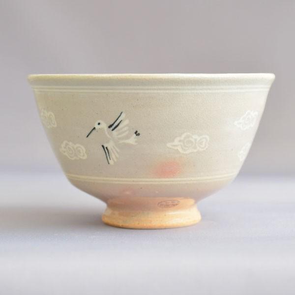 茶碗 茶道具 田中渓峰 作 御本雲鶴茶碗 : 茶道具専門店 (有)菊池商店