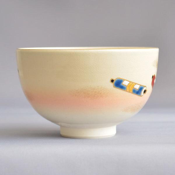 茶碗 茶道具 二代 工藤寿楽 作 仁清五色の物語茶碗 : 茶道具専門店 (有