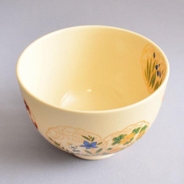 京焼栄山窯刷毛目茶碗