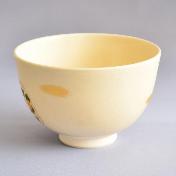 茶碗　茶道具　栄山 作　色絵 花丸茶碗 |  | 04