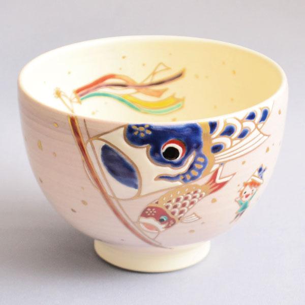 京焼　色絵　貝尽くし　平茶碗　手描き　茶道具 茶碗 茶道具 山川司 作 京焼 色絵端午の節句茶碗 : 茶道具専門店 (有