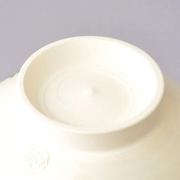 茶碗 茶道具 山川司 作 京焼 色絵 鷺草絵茶碗 : 茶道具専門店 (有)菊池