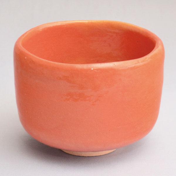 茶碗 茶道具 吉村葵 作 赤楽茶碗 : 茶道具専門店 (有)菊池商店 - 通販