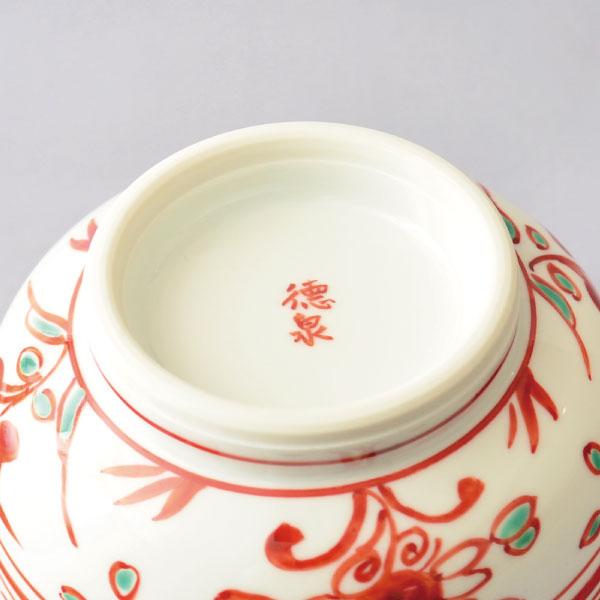 茶碗 茶道具 四代 西村徳泉 作 赤絵鳳凰文茶碗 : 茶道具専門店 (有