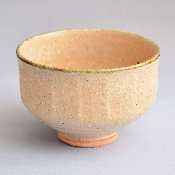 茶碗 茶道具 中村良二 作 灰釉紅葉絵茶碗 : 茶道具専門店 (有)菊池商店