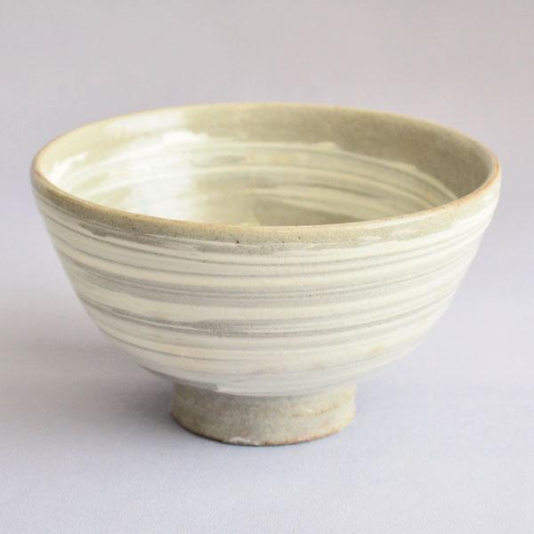 茶碗 茶道具 多気檗山 作 淡々斎筆篆刻 刷毛目茶碗「幸慶」 : 茶道具