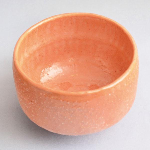 茶碗 茶道具 佐々木昭楽 作 長次郎 一文字写 赤楽茶碗(大徳寺黄梅院