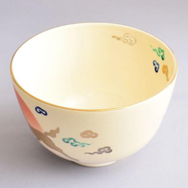 茶碗 茶道具 加藤松香 作 仁清 瑞雲 日の出馬茶碗 : 茶道具専門店 (有