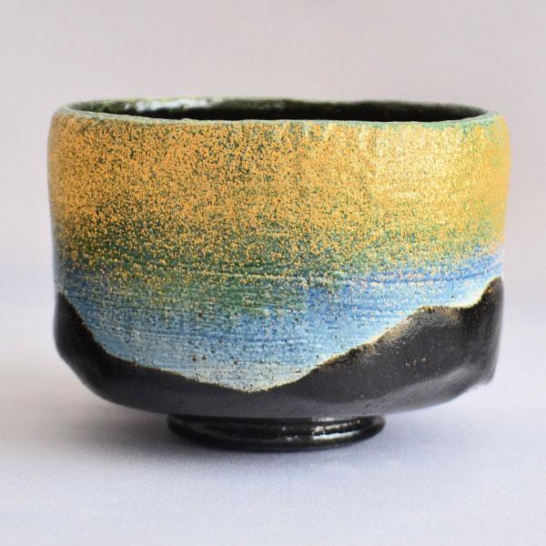 茶碗　茶道具　佐々木松楽作　瑞光 黒楽 茶碗 |  | 03