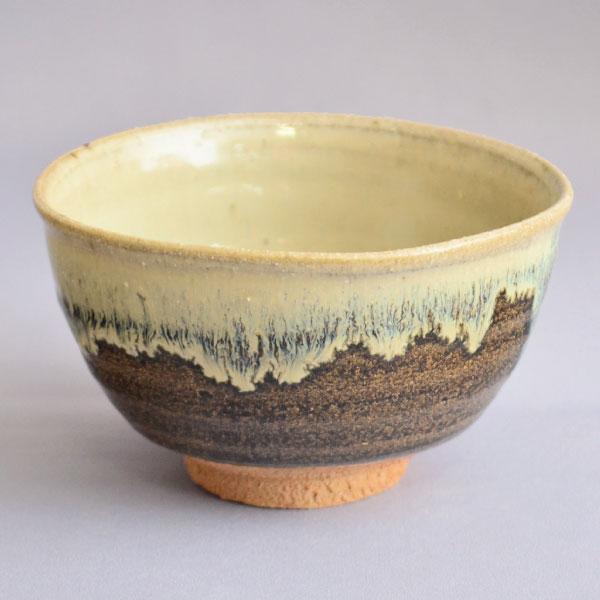UM13-8 茶道具　唐津焼　唐津茶碗　古茶碗　時代茶碗　金継 茶碗 茶道具 井上東也 作 朝鮮唐津 茶碗 : 茶道具専門店 (有)菊池商店