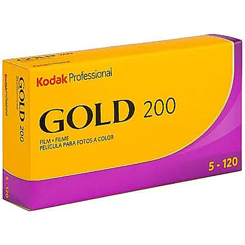 コダック カラーネガフィルム GOLD200 120mm 12枚撮り×5本 :41771075590:サエダオンラインショップ - 通販