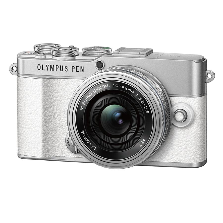 オリンパス（OLYMPUS） ミラーレス一眼 E-P7 レンズキット ホワイト