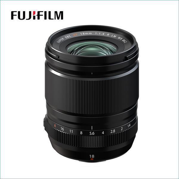 【美品】富士フイルム XF18mm F1.4 R LM WR 角形フード付 フジノン フジフイルム(FUJIFILM) フジノンレンズ XF18mm F1.4 R LM WR