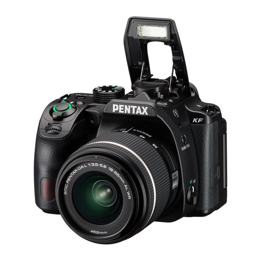 ペンタックス(PENTAX) デジタル一眼レフカメラ  KF 18-55WR KIT　ブラック｜saedaonline｜02