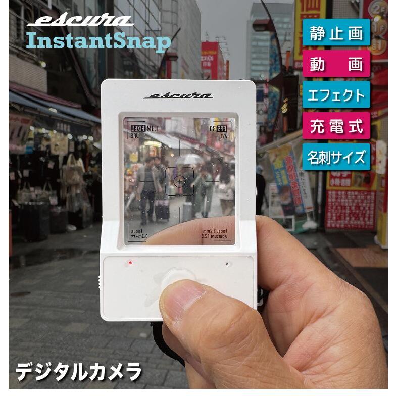 InstantSnap デジタルトイカメラ CP+2025】ファインダーだけのカメラ？ Escuraの「InstantSnap