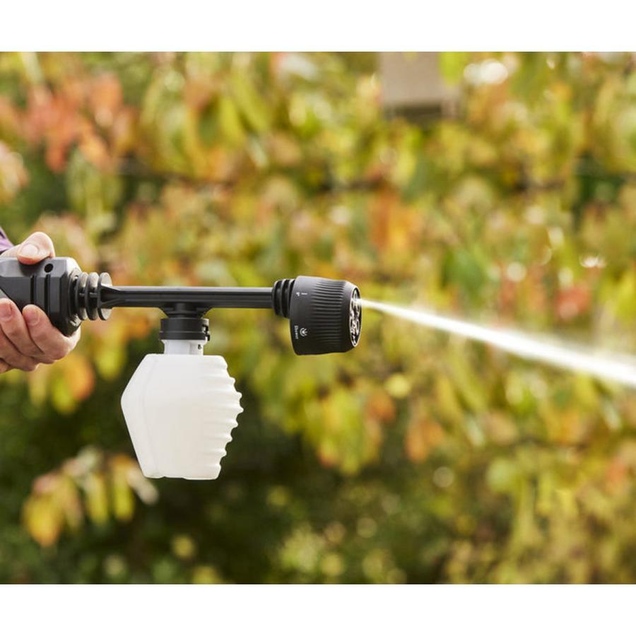 HOTO 20V 高圧洗浄機 Plus 強力な洗浄力 シャワー噴射 泡噴射 IPX6防水