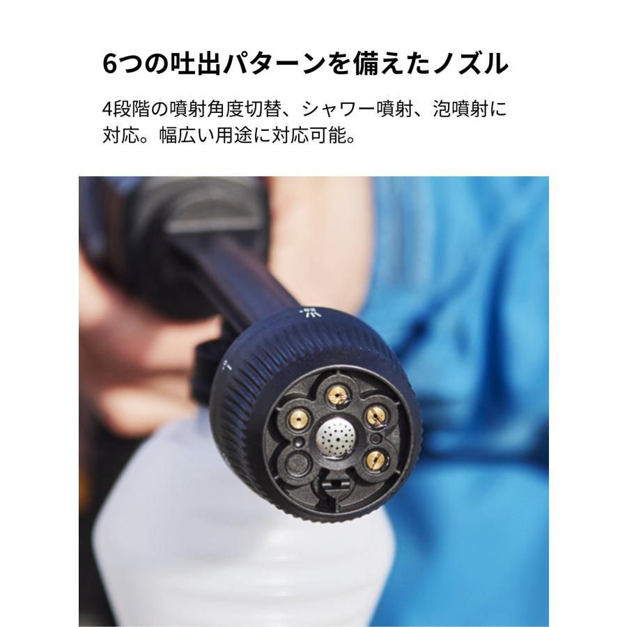 HOTO 20V 高圧洗浄機 Plus 強力な洗浄力 シャワー噴射 泡噴射 IPX6防水