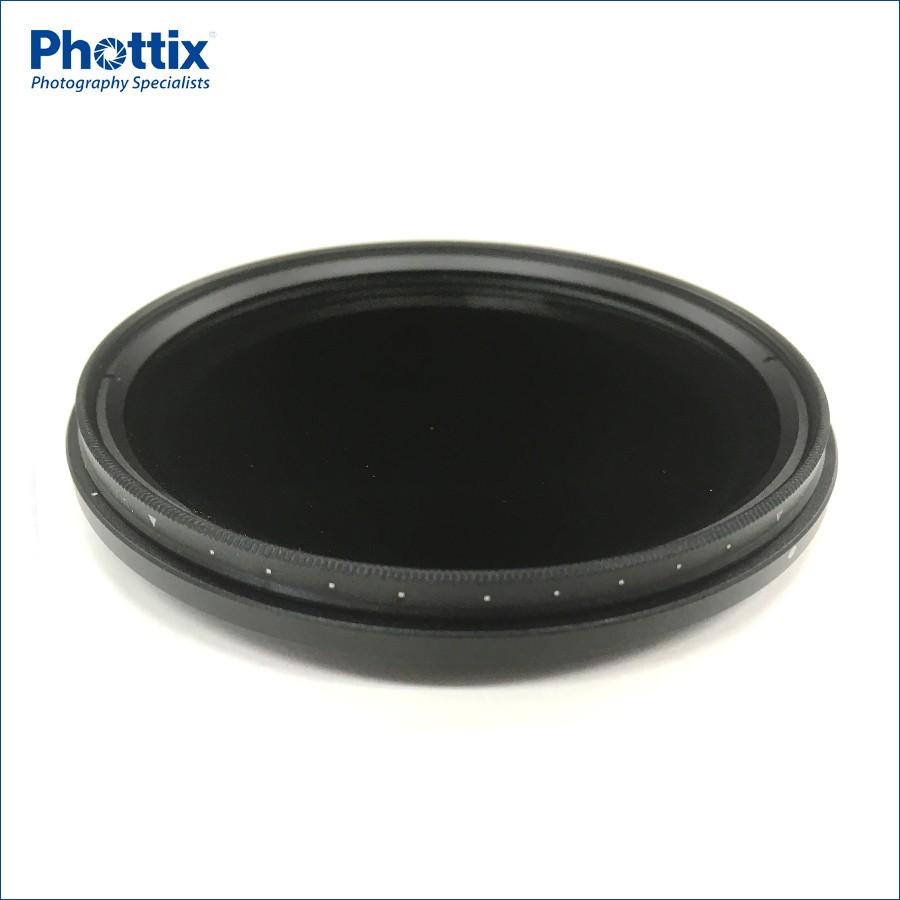 【ネコポス便配送 送料無料】Phottix(フォティックス) バリアブル ND マルチコートフィルター (VND-MC) 77mm｜saedaonline｜02