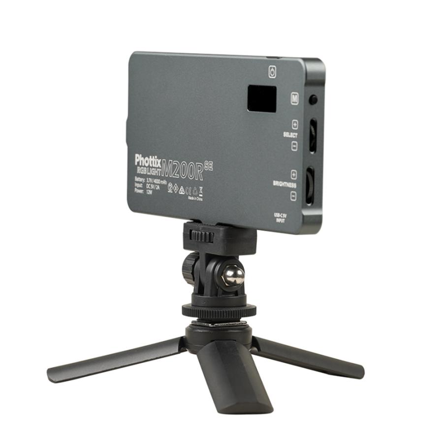 Phottix(フォティックス)M200R SE RGB Light 一眼ビデオ撮影スマホ用