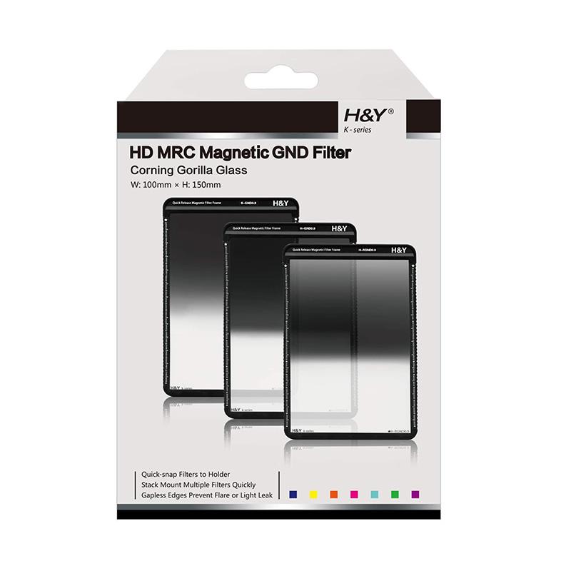 H＆Y H&Yフィルター 100x150mm K-SeriesリバースGND8 マグネット 