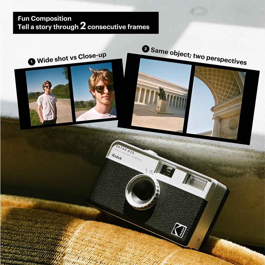 Kodak コダック(Kodak) フィルムカメラ ハーフフレーム EKTAR H35 ブラック : サエダオンラインショップ - 通販 - Yahoo!ショッピング Kodak コダック(Kodak) フィルムカメラ ハーフフレーム EKTAR H35 ブラック : サエダオンラインショップ - 通販 - Yahoo!ショッピング