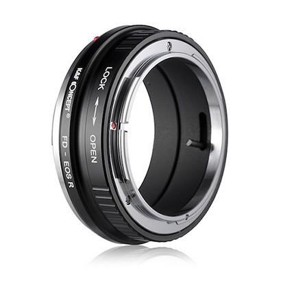 K&F Concept マウントアダプター（キヤノンFD マウントレンズをキヤノンRFマウントボディに取付け）KF-FDRF  絞りリング付き | 焦点工房 | 02