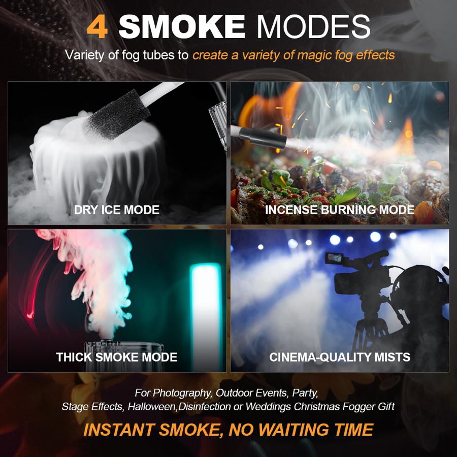 LENSGO ポータブルスモークマシン Smoke GO 写真、動画、撮影、演出