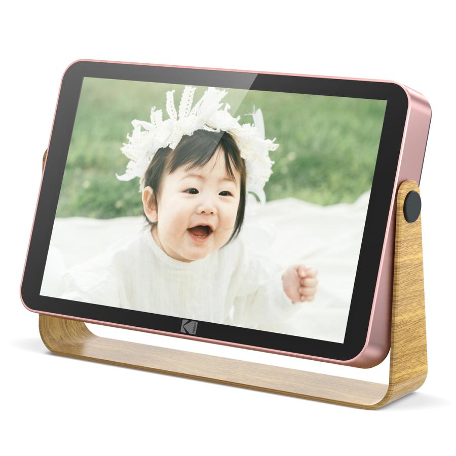 KODAK 10インチ デジタルフォトフレーム RWF-108H ローズゴールド KODAK デジタルフォトフレーム Wi-Fi 10.1インチ RWF-108H ローズ