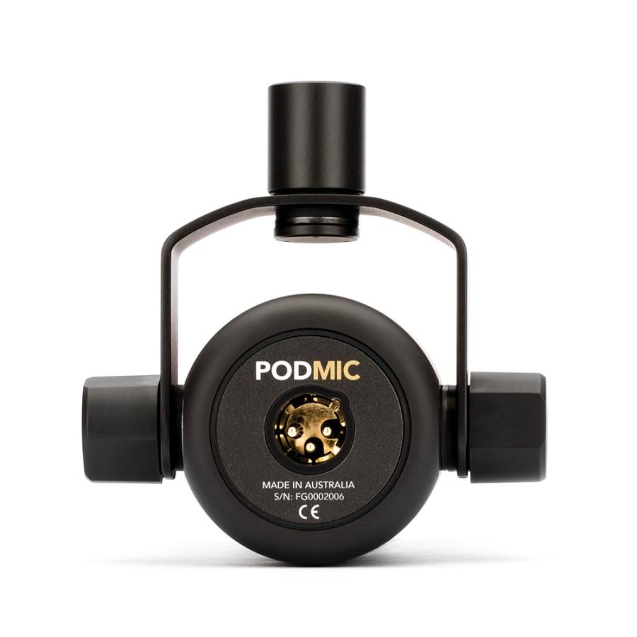 RODE PODMIC ブラック　ダイナミックマイク 配信・録音・Podcastにおすすめのダイナミックマイク RODE PodMic