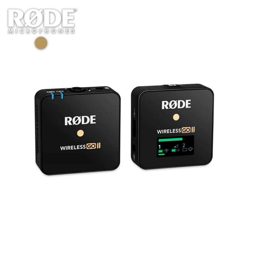 RODE(ロード) Wireless GO II シングル ワイヤレス送受信機マイク