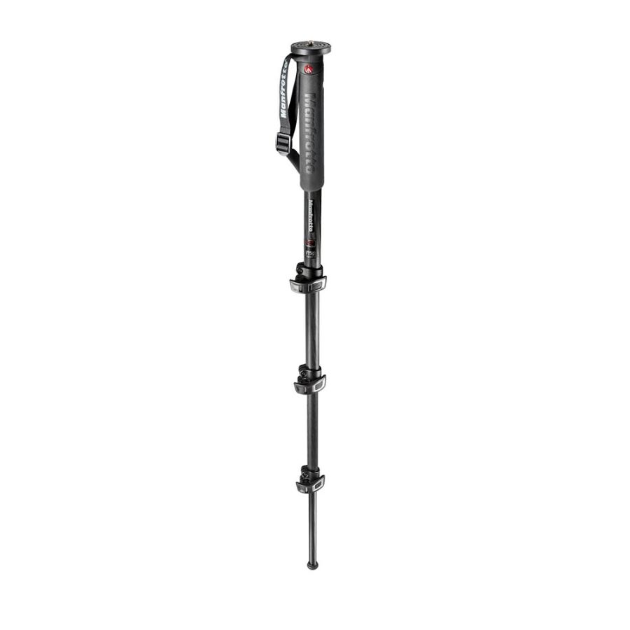 マンフロット（Manfrotto）XPRO monopod+ カーボンファイバー 一脚　4段　MPMXPROC4
