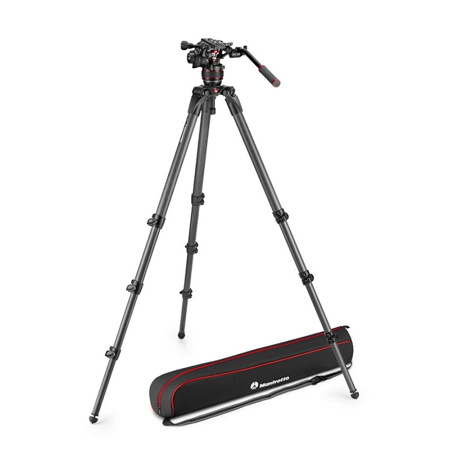 マンフロット（Manfrotto）ナイトロテック608ビデオ雲台+536カーボン三脚 MVK608CTALL