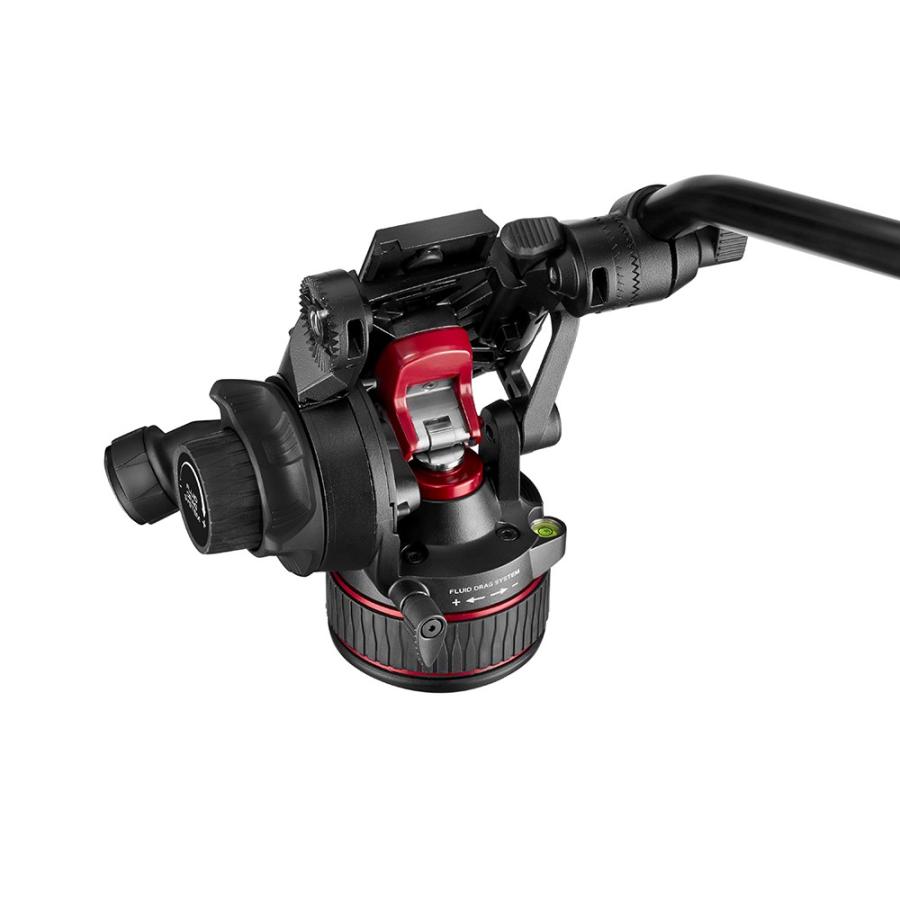 マンフロット（Manfrotto）ナイトロテック612ビデオ雲台+536カーボン三脚 MVK612CTALLの画像