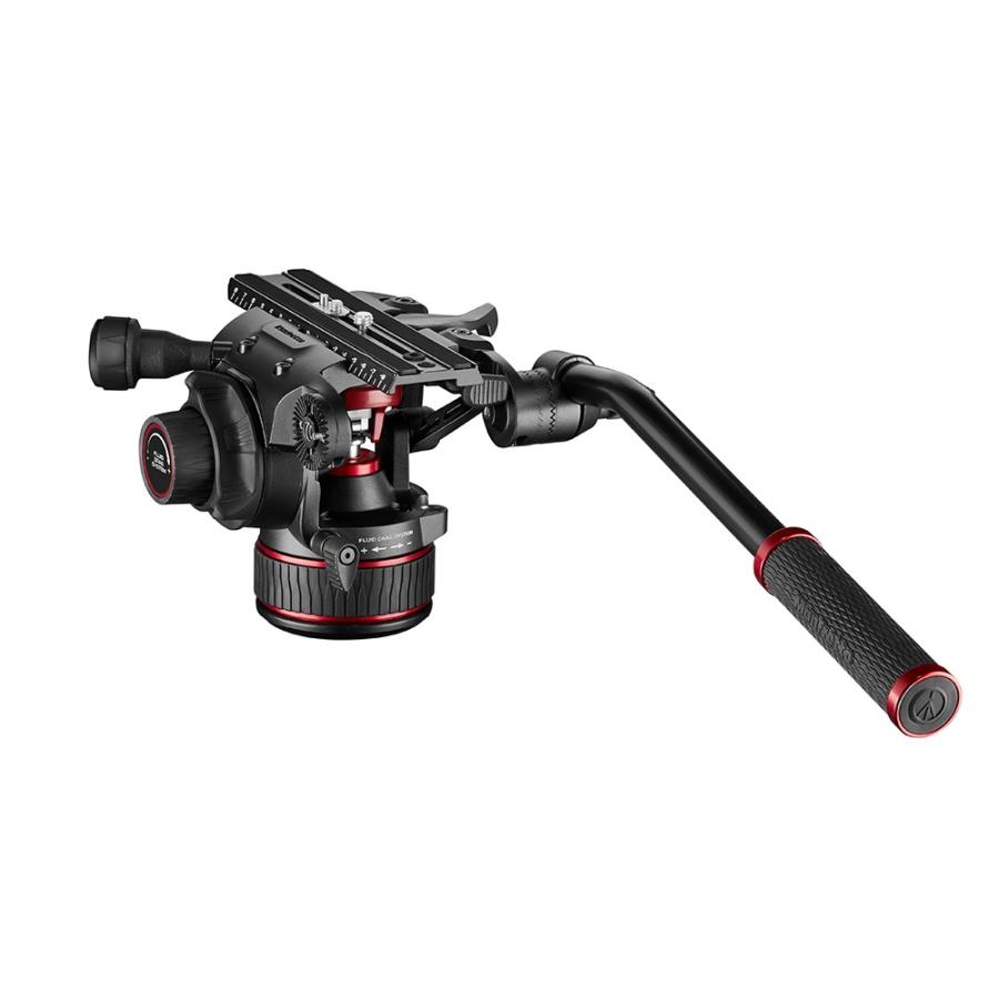 マンフロット（Manfrotto）ナイトロテック612ビデオ雲台+536カーボン三脚 MVK612CTALLの画像