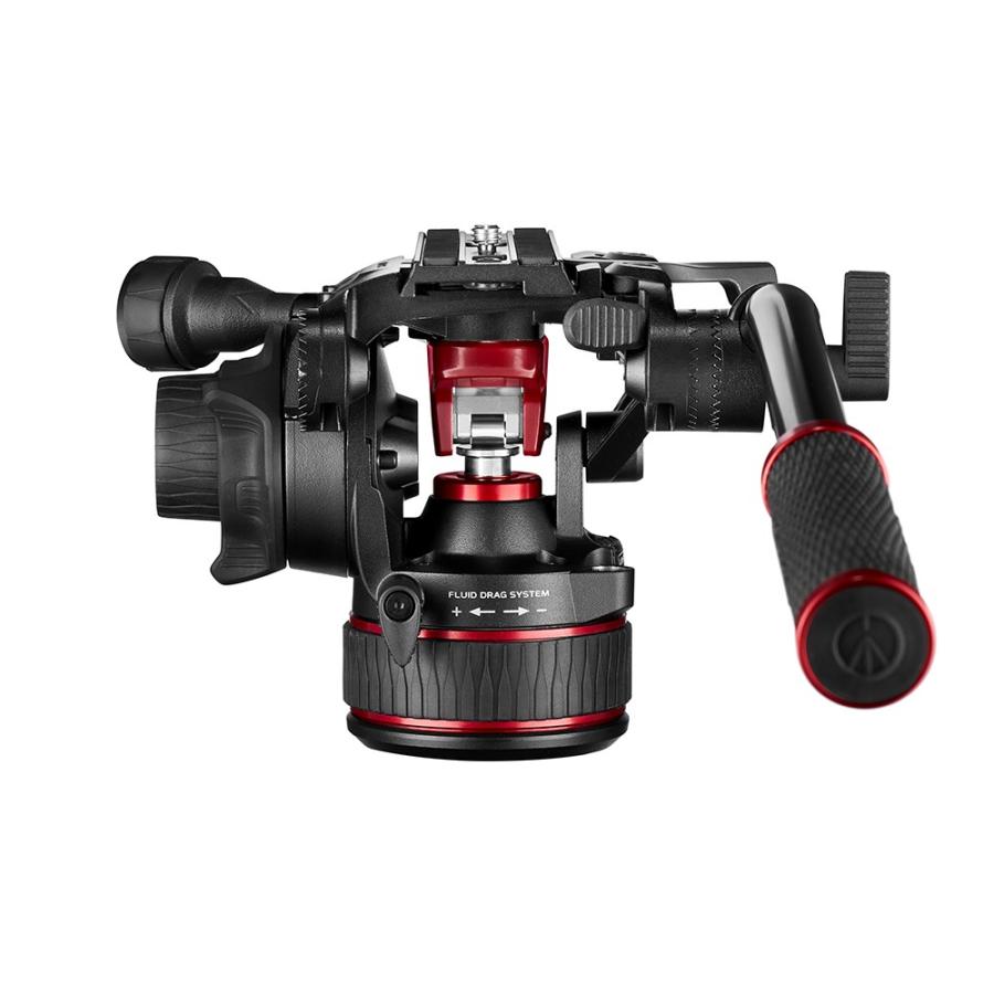 マンフロット（Manfrotto）ナイトロテック612ビデオ雲台+536カーボン三脚 MVK612CTALLの画像