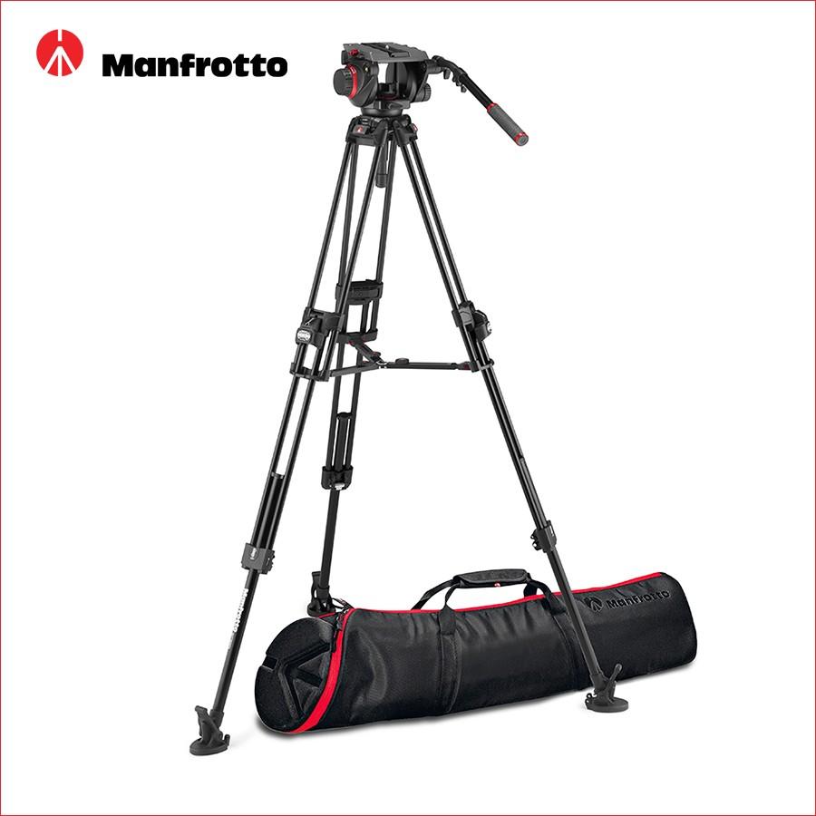 マンフロット（Manfrotto）ナイトロテック509HDビデオ雲台+645FASTアルミ三脚 MVK509TWINFA