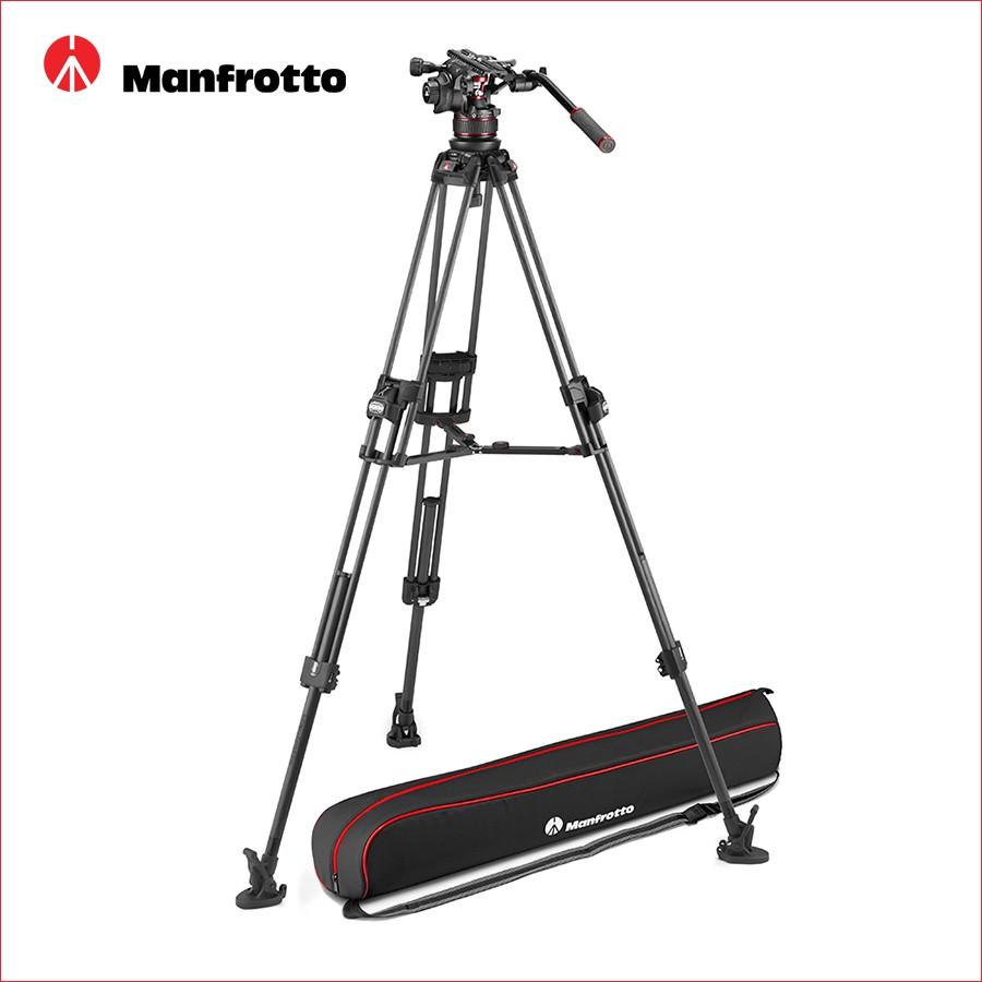 マンフロット（Manfrotto）ナイトロテック612ビデオ雲台+645FASTカーボン三脚 MVK612TWINFC 【代引き不可】