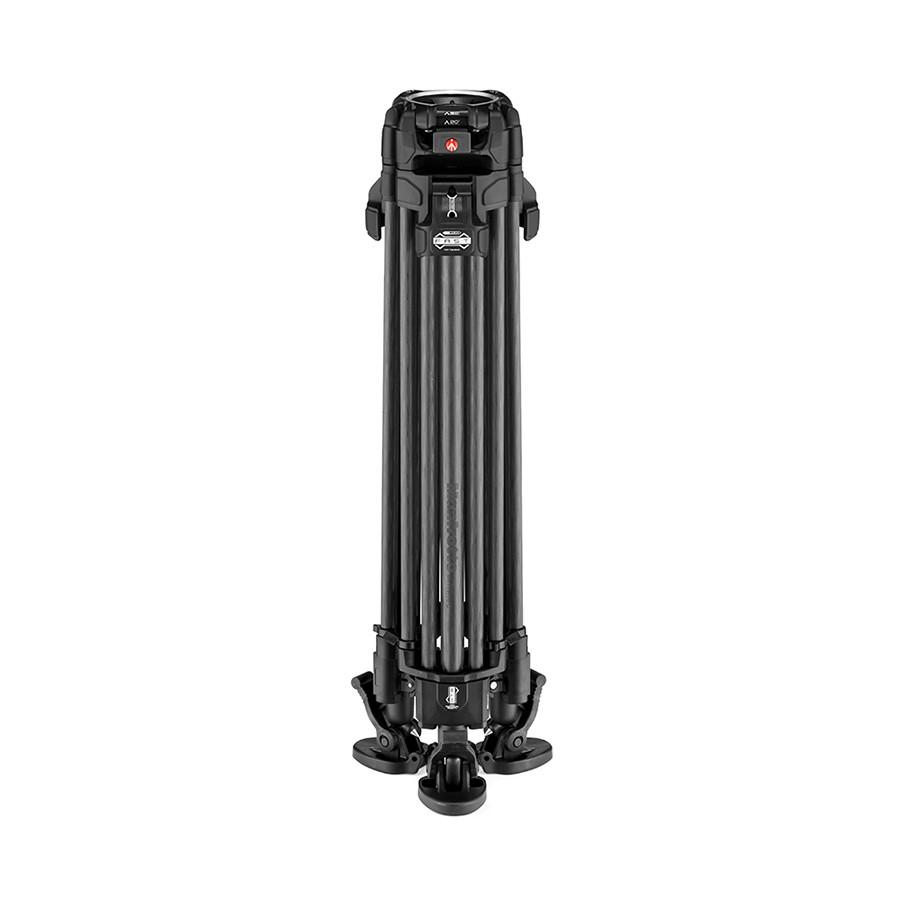 マンフロット（Manfrotto）ナイトロテック612ビデオ雲台+645FASTカーボン三脚 MVK612TWINFC 【代引き不可】の画像