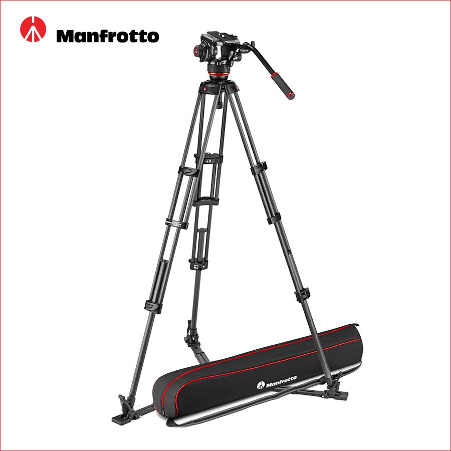 マンフロット（Manfrotto）504Xビデオ雲台+カーボンツイン三脚GS MVK504XTWINGC 【代引き不可】