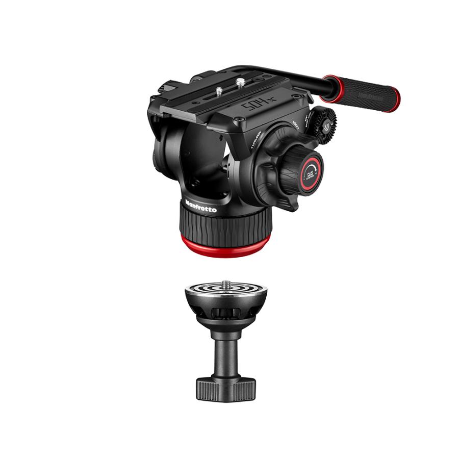 Manfrotto（マンフロット） 504Xビデオ雲台+645FASTアルミ三脚