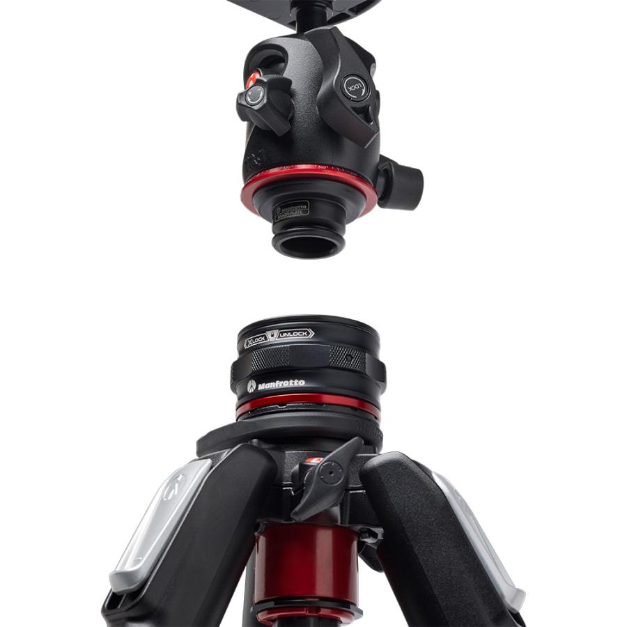 Manfrotto マンフロット(Manfrotto)055プロカーボン4段三脚+ Manfrotto マンフロット(Manfrotto)055プロカーボン4段三脚+