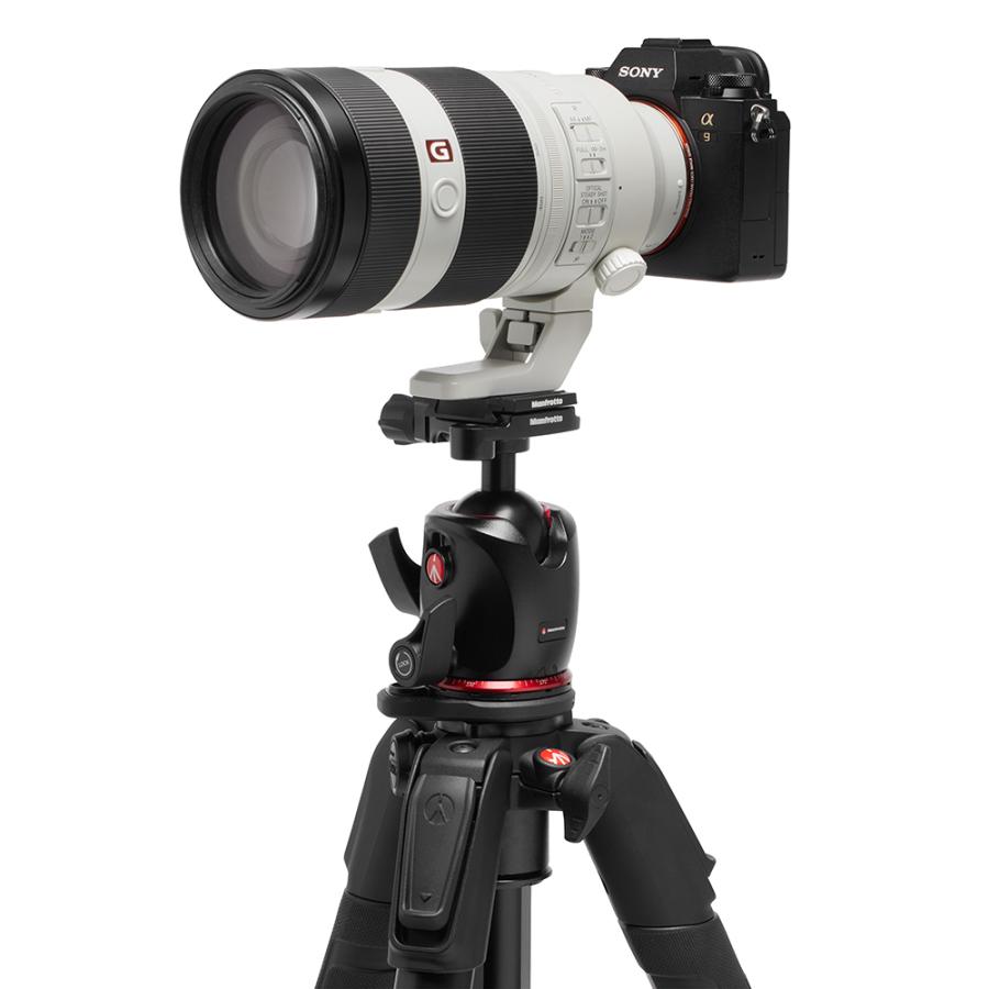 マンフロット（Manfrotto）055プロアルミ三脚3段+Q6付きXPROボール雲台キット MK055XPRO3-Q6Tの画像