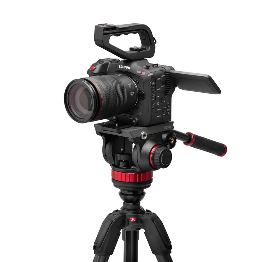 Manfrotto マンフロット（Manfrotto）MVH502AHビデオ雲台+055