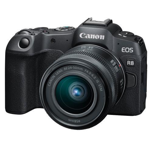 Canon カメラ PowerShot キヤノン(Canon） EOS R8 RF24-50 IS STM レンズキット 小型