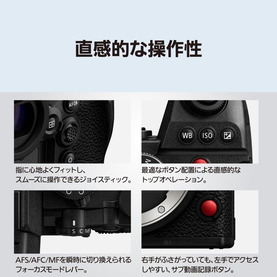 LUMIX パナソニック S1II 標準ズームレンズキット フルサイズ ミラー