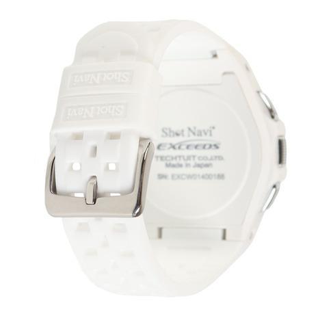 ShotNavi ショットナビ ゴルフ用腕時計型GPSナビ EXCEEDS ホワイト