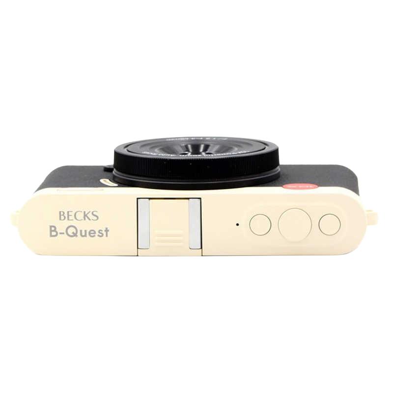 BECKS (ベックス) コンパクトデジタルカメラ B-Quest BQ1 クリーム