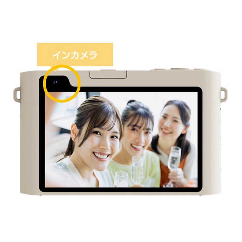 BECKS (ベックス) コンパクトデジタルカメラ B-Quest BQ1 クリーム